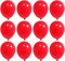 12 inch Red Latex Balloons, 60 pcs Thick Red Balloons for Party Decorations